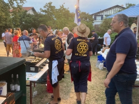 Action du Rotary club d Hendaye avec le Lions au profit de la SNSM